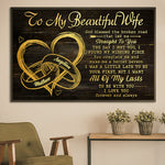 You Are My Missing Piece - Gift For Couples, Personalized Horizontal Poster