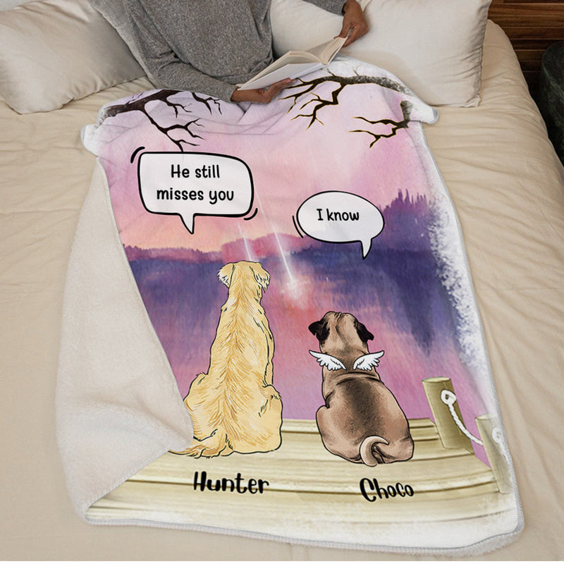 They Still Talk About You - Personalized Blanket