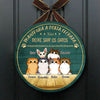 Mantenha A Porta Fechada - Sinal De Porta De Gato Personalizado E Engraçado, Funny Personalized Cat Door Sign Portuguese