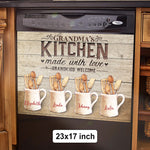 Kitchen Made With Love - Personalized Dishwasher Cover