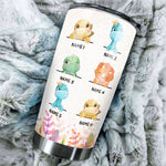 Mother is Walking (Dinosaur) - Personalized Tumbler