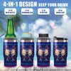 Let's Drink & Forget All Our Troubles - Personalized Can Cooler - Gift For Bestie