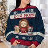 Life Is Better With Dogs - Dog Personalized Custom Ugly Sweatshirt - Unisex Wool Jumper - Christmas Gift For Pet Owners, Pet Lovers