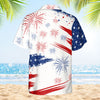 Happy Independence Day - Personalized Hawaiian Shirt - Gift For Dad, Gift For Pet Lovers