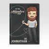 Let The Adventure Begin - Personalized Passport Cover, Passport Holder - Gift For Couples, Gift For Travel Lovers