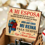 Nuestra Casa No Es Un Castillo - Caja De Música - Regalo Para Parejas, Esposo Esposa Spanish