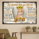The Moment That You Left Me - Upload Image, Personalized Horizontal Poster