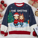 Custom Name Christmas Family Gifts - Personalized Sweatshirt