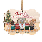 Custom Name Family Christmas Gifts - Personalized Ornament