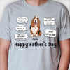 Walk With Us, Pick Up Our Poop - Personalized Unisex T-shirt, Hoodie - Gift For Dad, Gift For Father's Day