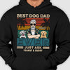 Best Dog Dad, Just Ask - Personalized Unisex T-Shirt, Hoodie - Gift For Pet Lovers