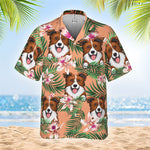 Hot Summer With Dog - Personalized Hawaiian Shirt - Gift For Pet Lovers
