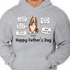 Walk With Us, Pick Up Our Poop - Personalized Unisex T-shirt, Hoodie - Gift For Dad, Gift For Father's Day