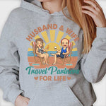 Custom Name Travel Partner Gifts for Couples - Personalized Apparel