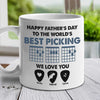 Gift For Dad - Happy Father's Day To The World 's Best Picking - Personalized Mug