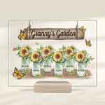 Granny's Garden - Gift For Mom, Grandma - Personalized Acrylic Plaque