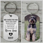 Não Chores Por Mim, Estou Bem!! - Carregar Imagem - Personalized Keychain Portuguese