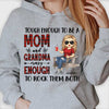 Tough Enough To Be A Mom - Gift For Mom, Grandma - Personalized Unisex T-shirt, Hoodie