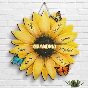 Best Mothers Day Gifts For Grandma - Mimi Nana Gifts, Grandma Gift Ideas, Gifts For Mom, Best Grandma Gifts, 50th 60th 70th 80th Grandma Birthday Gifts For Women - Sunflower Wood Sign