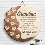 Custom Name Mom Gifts - Personalized Wood Sign