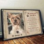 The Moment That You Left Me - Upload Image, Personalized Horizontal Poster