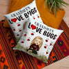 Grandma's Love Bugs - Gift For Grandma, Personalized Pillow