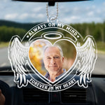 Custom Photo Memorial Angel Gifts - Personalized Car Ornament