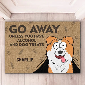 Pets Are Humanizing - Dog & Cat Personalized Custom Home Decor Decorative Mat - House Warming Gift For Pet Owners, Pet Lovers