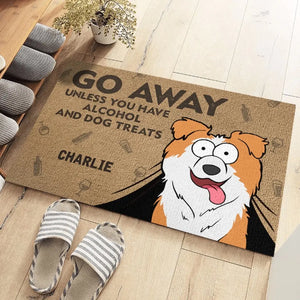 Pets Are Humanizing - Dog & Cat Personalized Custom Home Decor Decorative Mat - House Warming Gift For Pet Owners, Pet Lovers