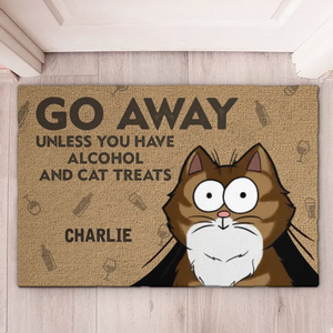 Pets Are Humanizing - Dog & Cat Personalized Custom Home Decor Decorative Mat - House Warming Gift For Pet Owners, Pet Lovers