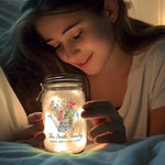 Custom Name Mother's Day Gifts for Mom - Personalized Mason Jar Light