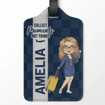 Custom Name Travel Gifts for Women - Personalized Luggage Tag