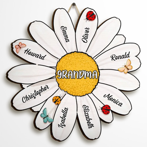 You're The World Best Mum - Family Personalized Custom Home Decor Wood Sign - House Warming Gift For Mom, Grandma
