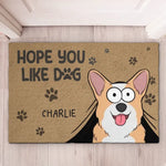 We Rule The House - Dog & Cat Personalized Custom Home Decor Decorative Mat - House Warming Gift For Pet Owners, Pet Lovers