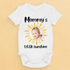 Custom Photo Little Sunshine - Family Personalized Custom Baby Onesie - Baby Shower Gift, Gift For First Mom