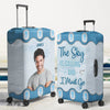 Custom Photo Summer Is Calling - Travel Personalized Custom Luggage Cover - Holiday Vacation Gift, Gift For Adventure Travel Lovers