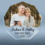 Custom Photo Couple Anniversary Gifts - Personalized Shaped Acrylic Plaque