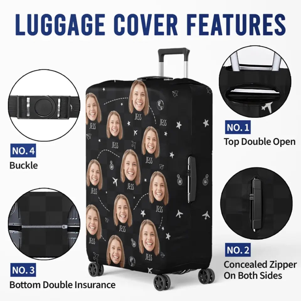 Decorative Luggage Cover