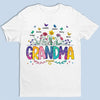 Flowers Bloom In Garden Of Love - Family Personalized Custom Unisex T-shirt, Hoodie, Sweatshirt - Mother's Day, Gift For Mom, Grandma