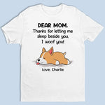 Custom Dog Name Gifts for Mom - Personalized Apparel