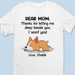 Custom Dog Name Gifts for Mom - Personalized Apparel