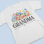 Custom Name Grandma Gifts for Women - Personalized Apparel