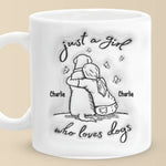 Custom Name Dog Lover Gifts for Women - Personalized Mugs