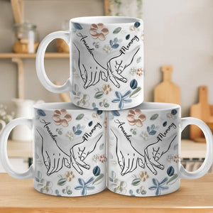 The Special Bond Between Mother And Child - Family Personalized Custom 3D Inflated Effect Printed Mug - Mother's Day, Gift For Mom, Grandma