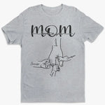 Custom Unisex T-shirt, Hoodie, Sweatshirt - Personalized Mother's Day Birthday Gifts For Mom, Grandma - A Mother's Love Is Forever & Always