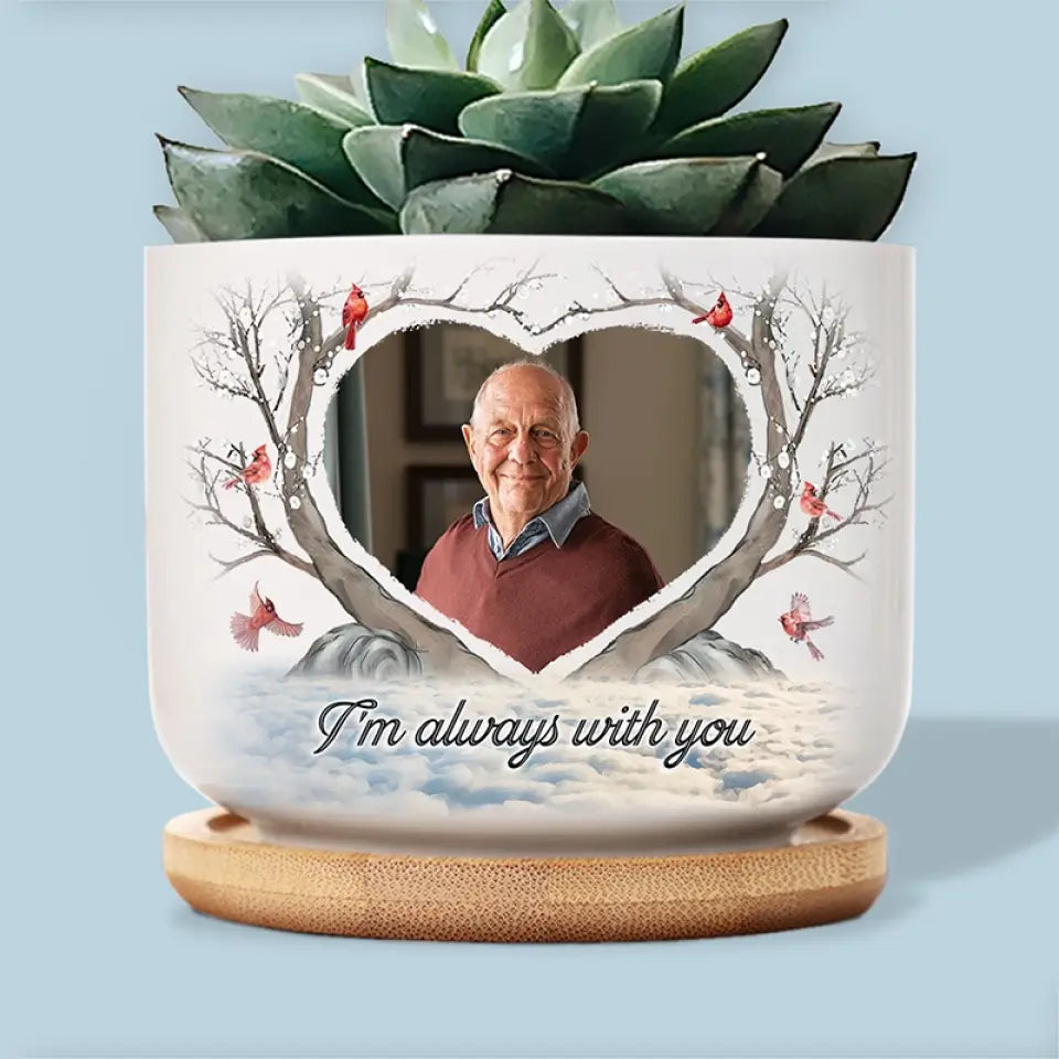 Custom Photo Planted To Celebrate A Life Well Lived - Memorial Persona