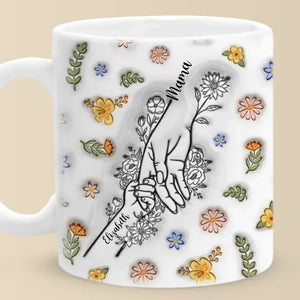 Home Is Where You Are Loved The Most - Family Personalized Custom 3D Inflated Effect Printed Mug - Mother's Day, Gift For Mom, Grandma