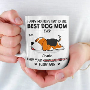 Special Gift From Your Furry Baby - Dog Personalized Custom Mug - Mother's Day, Gift For Pet Owners, Pet Lovers