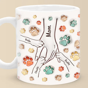 Love Is Not Getting, But Giving - Dog & Cat Personalized Custom 3D Inflated Effect Printed Mug - Mother's Day, Gift For Pet Owners, Pet Lovers