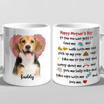 Custom Pet Photo Mother's Day Gifts for Dog Moms - Personalized Mugs